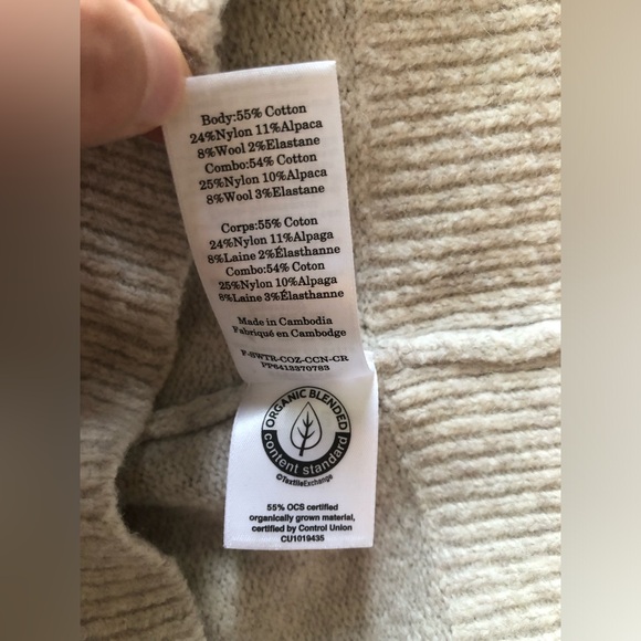 New Everlane Crew Neck Wool Sweater Size Large - Picture 8 of 9